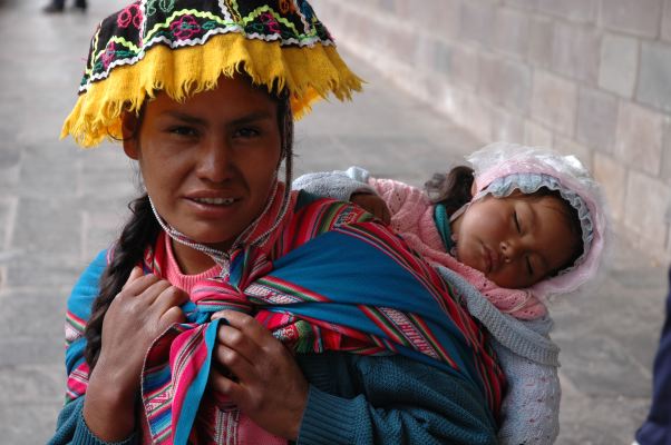 Peruvian woman in Cusco